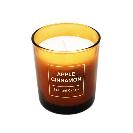 Amber Color Candle Jars