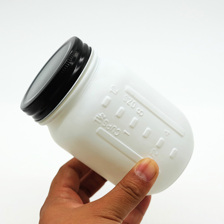 Wholesale Family Size Glass Mason Jar with 70mm or 86mm Screw Metal Lid