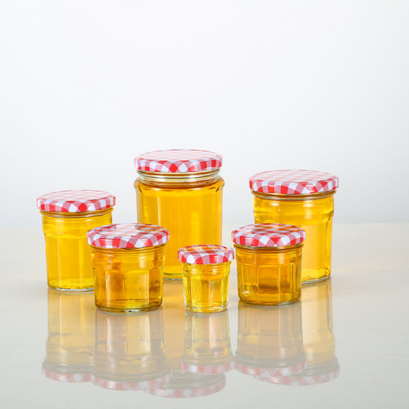 Bonne Maman Glass Jam Jar With Lid For Home Preserving Pickling Chutney Storage